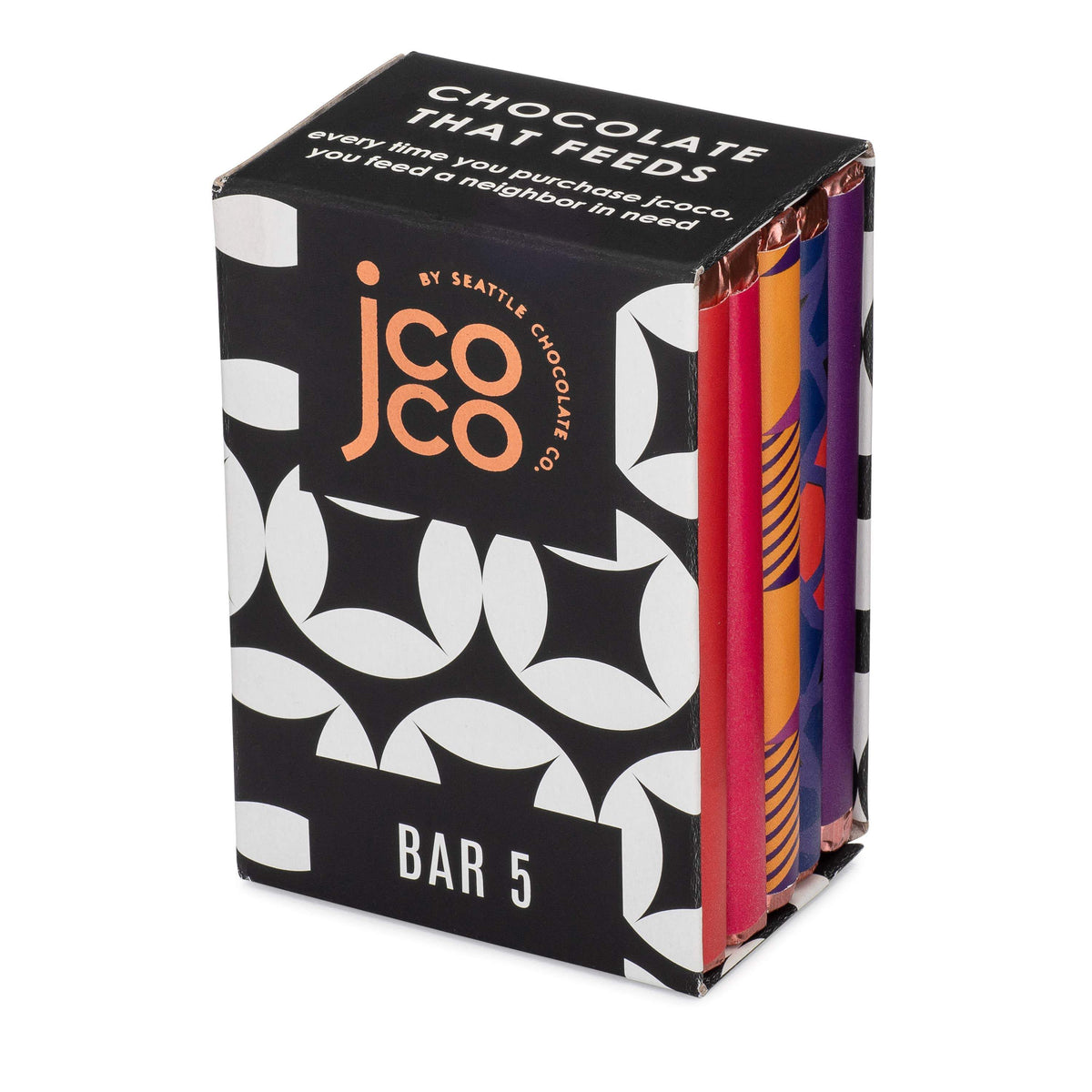 J-Co Chocolate, 5 Bar Mini-Pack, Seattle, WA – GiftedNow