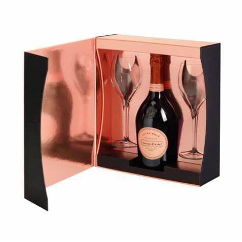 Taittinger Brut Reserve Gift Pack with 2 Flutes - Fine Wine Delivery